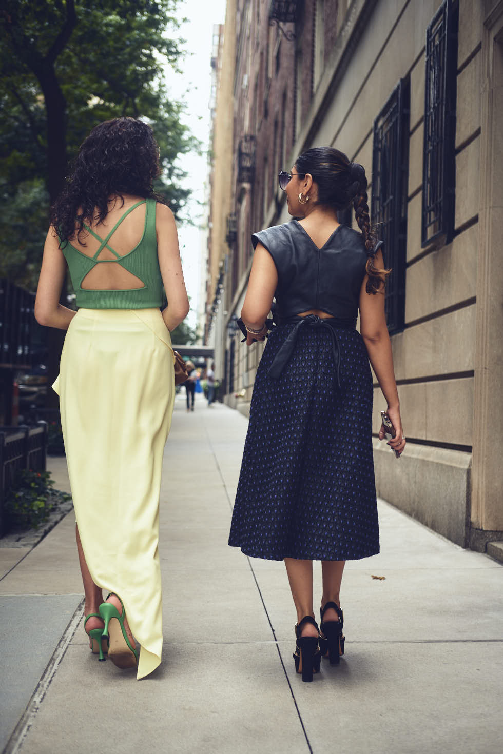 Drishti & Rachel - CLOSR - September 2023 Editorial NYFW Event Looks - Editorial Photography - Brand Photography - Sutton Place, New York City