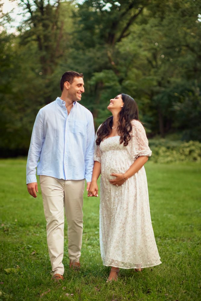 Priam & Mark - Maternity Photography Session - Elizebeth New Jersey - Conant Park