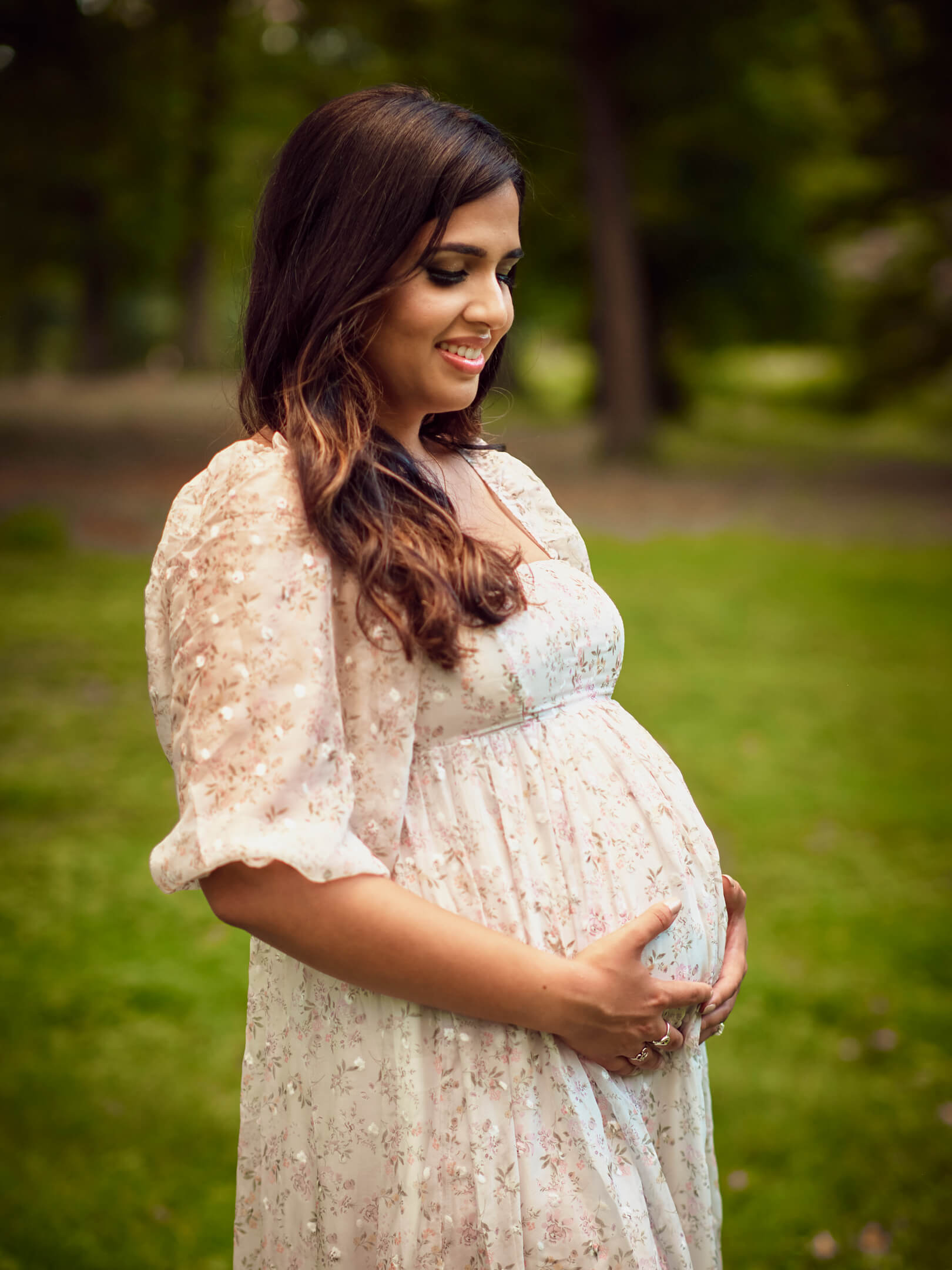 Priam & Mark - Maternity Photography Session - Elizebeth New Jersey - Conant Park
