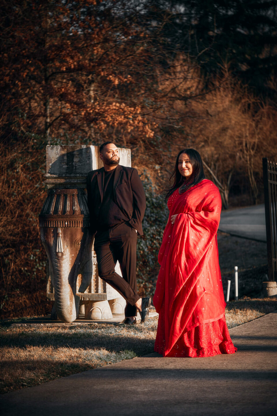 Ruta & Rocky - Save the Date - Couples Photography Session - Princeton, New Jersey 