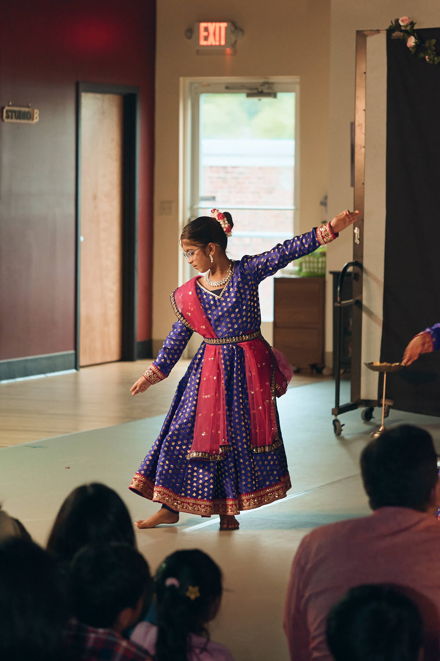Kathak Baithak- Kalakriti presents Nupup- Annual showcase - Livingston Academy - Event Photography - Dance Photography 