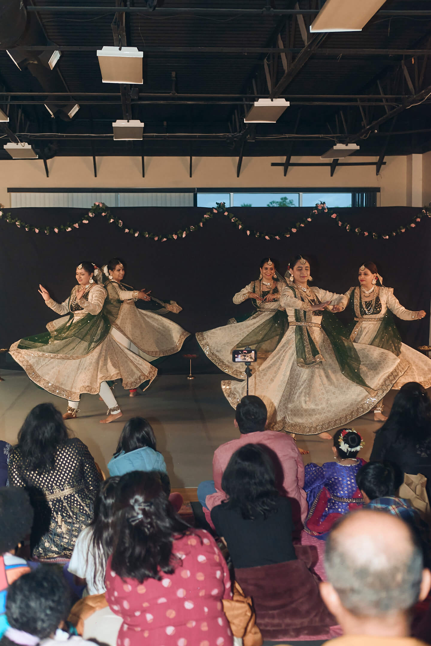 Kathak Baithak- Kalakriti presents Nupup- Annual showcase - Livingston Academy - Event Photography - Dance Photography 