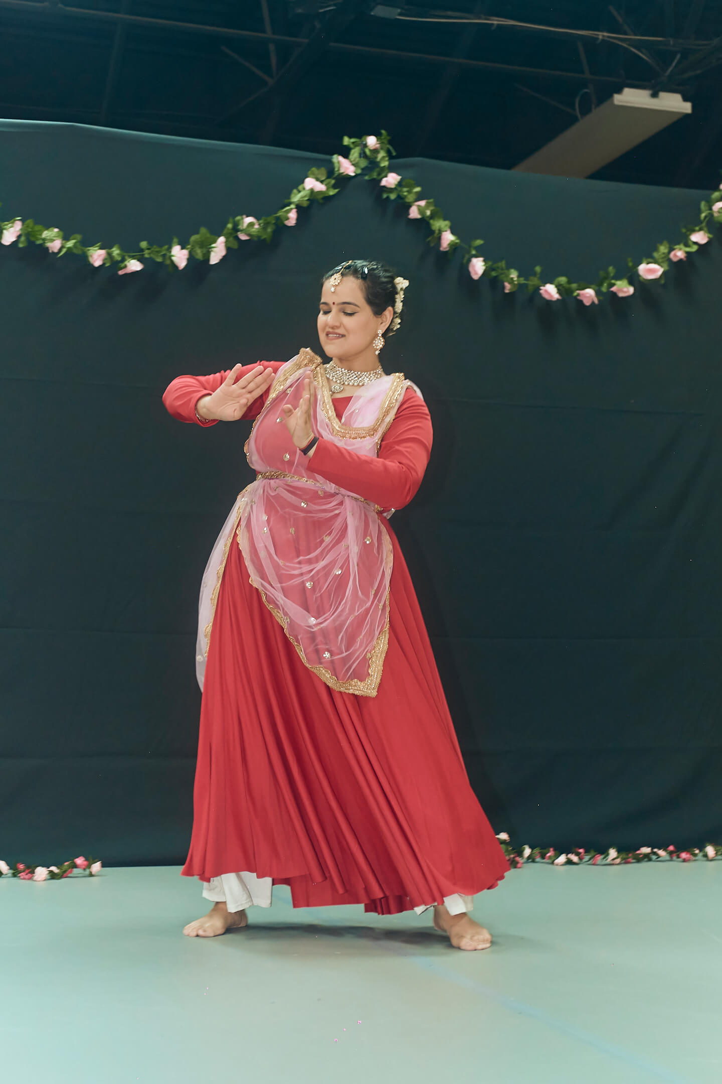 Kathak Baithak- Kalakriti presents Nupup- Annual showcase - Livingston Academy - Event Photography - Dance Photography 