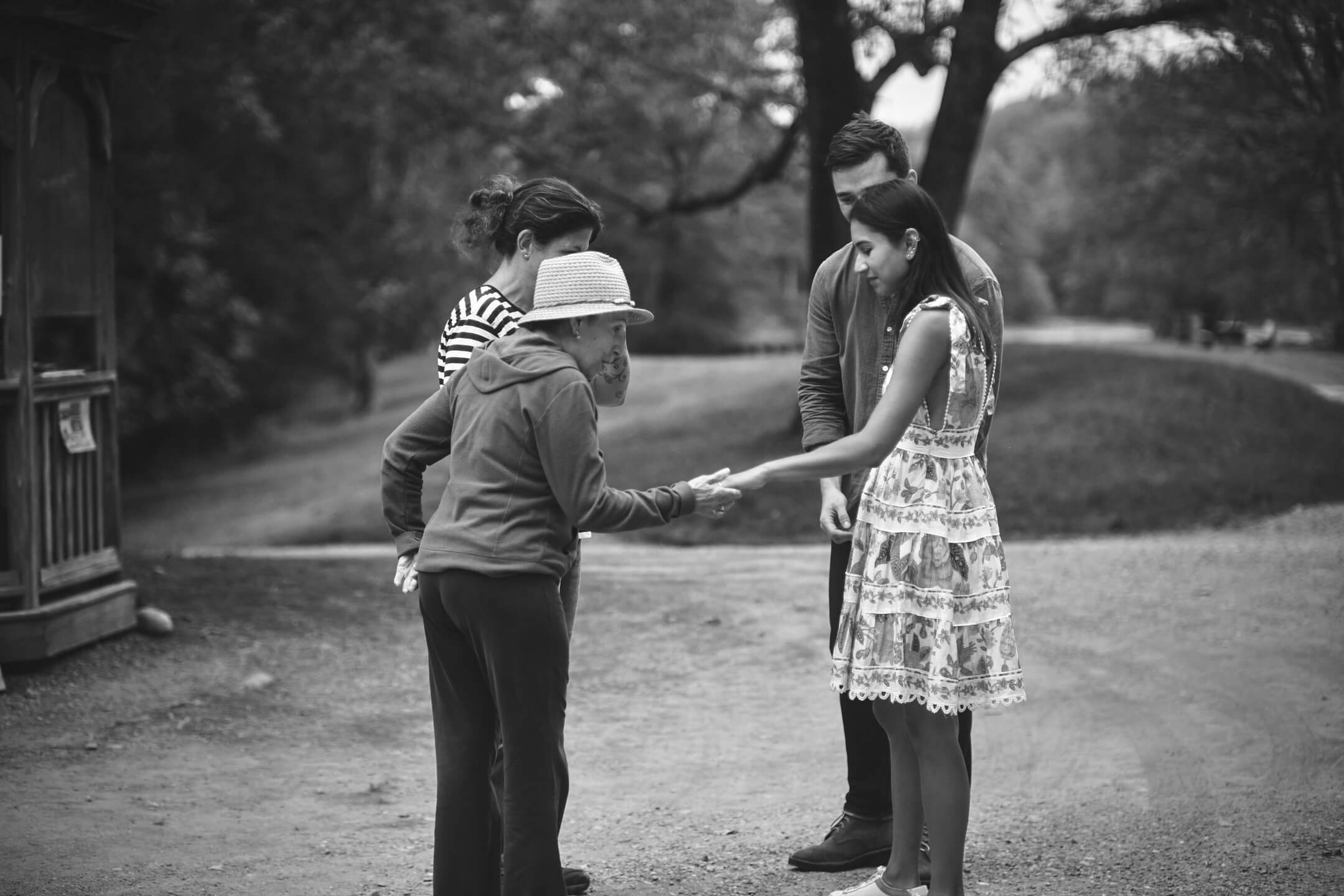 Chase & Alaina - Surprise Proposal - Innis Garden, New York - Environmental Portrait Session