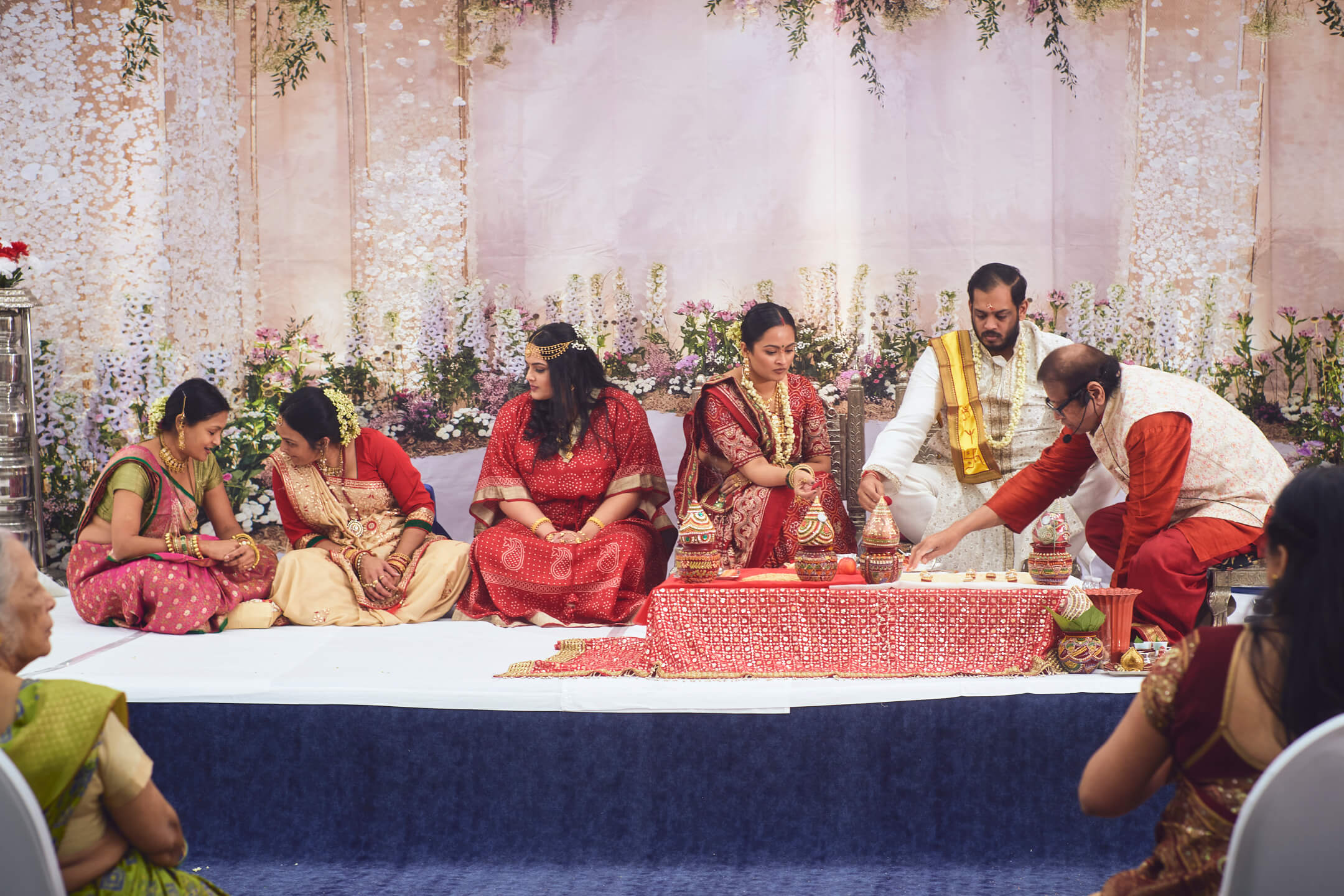 Hiral - Vidhi Ceremony - Mahatma Gandhi Center - Indian Wedding Ceremony - Event Photography 