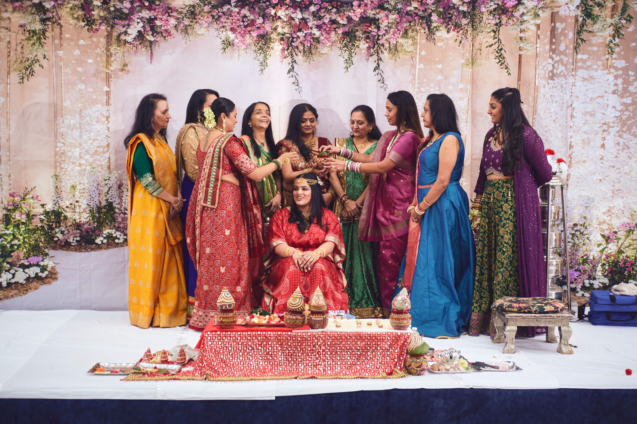 Hiral - Vidhi Ceremony - Mahatma Gandhi Center - Indian Wedding Ceremony - Event Photography 