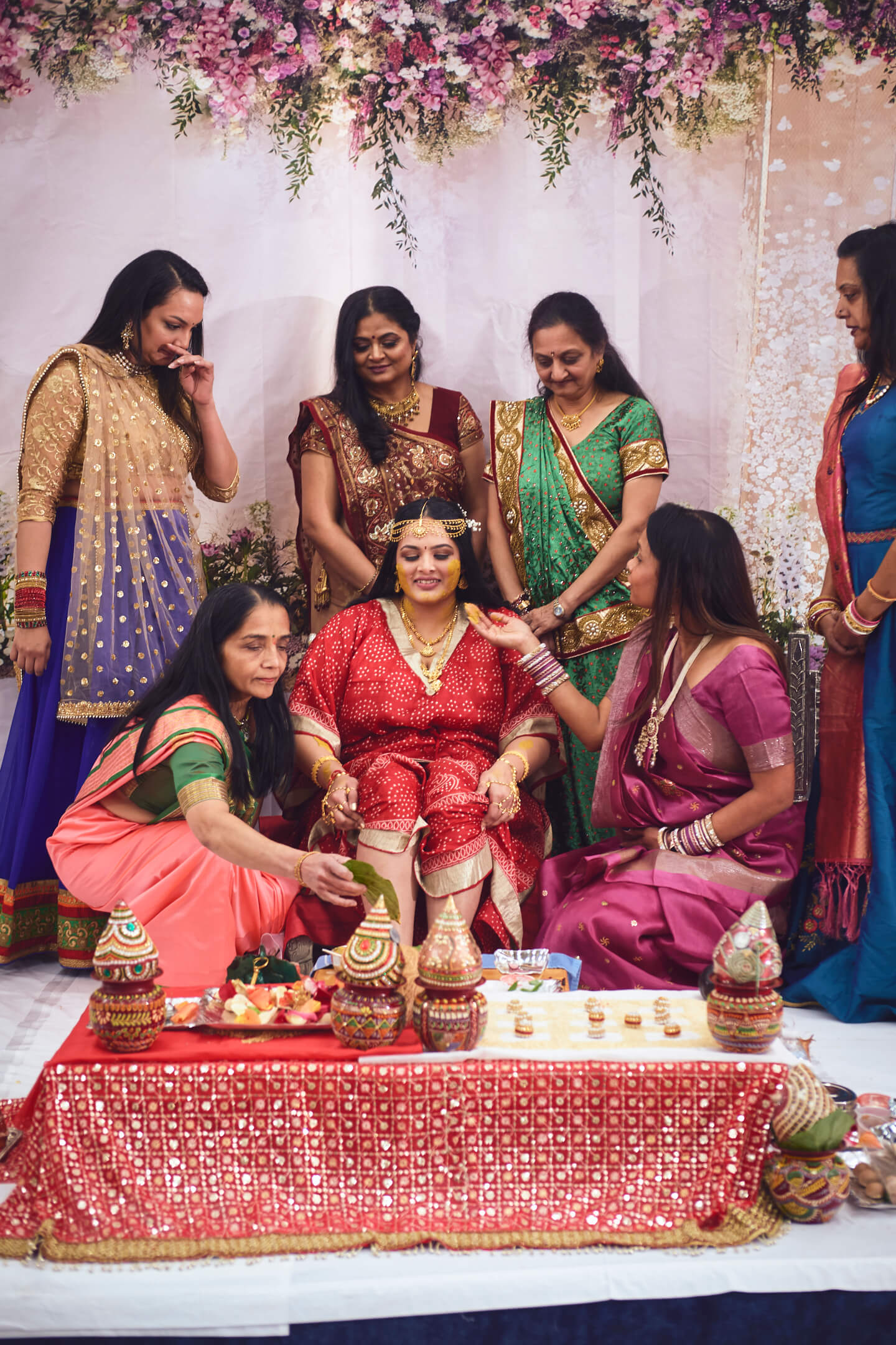 Hiral - Vidhi Ceremony - Mahatma Gandhi Center - Indian Wedding Ceremony - Event Photography 