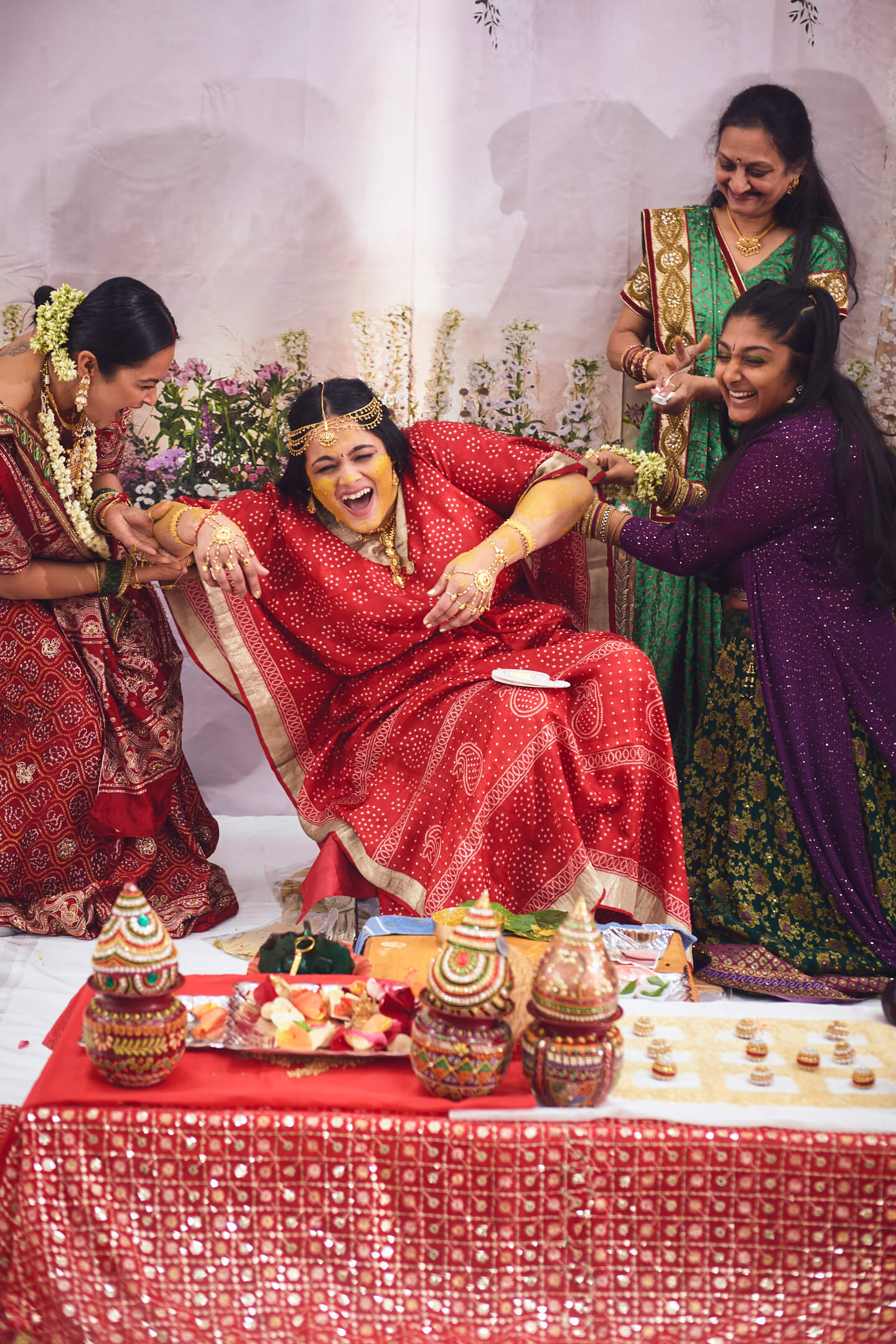 Hiral - Vidhi Ceremony - Mahatma Gandhi Center - Indian Wedding Ceremony - Event Photography 