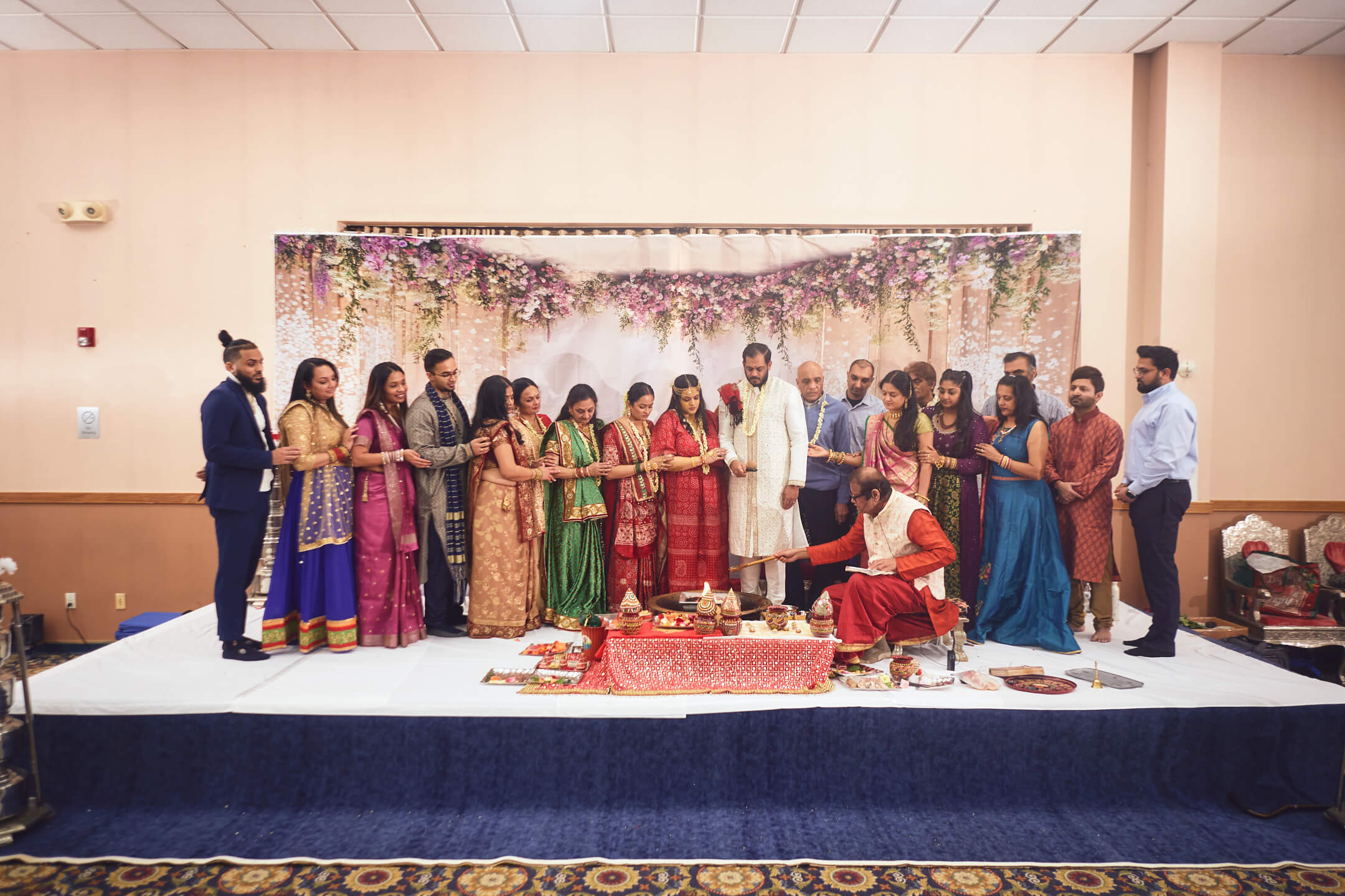 Hiral - Vidhi Ceremony - Mahatma Gandhi Center - Indian Wedding Ceremony - Event Photography 