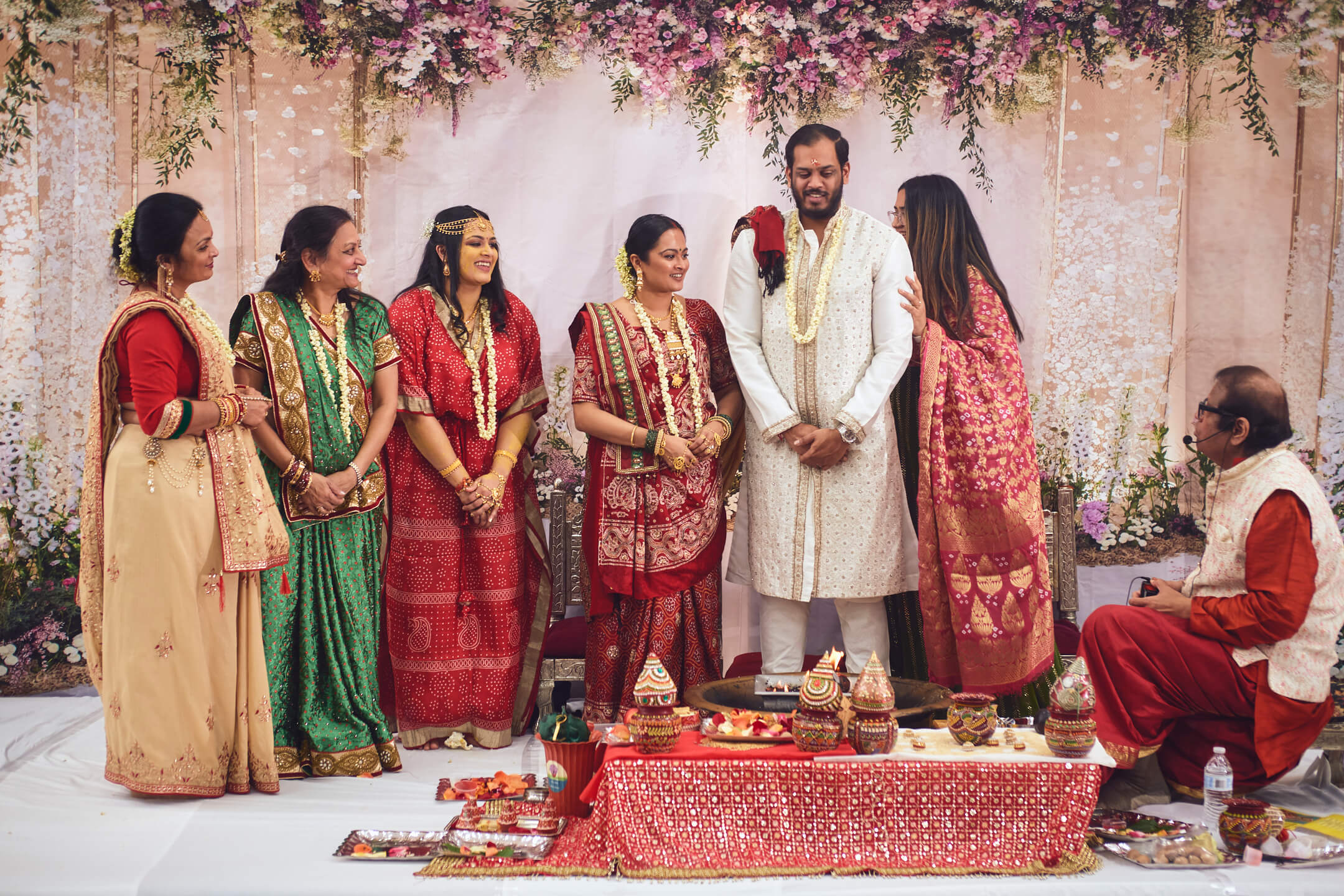 Hiral - Vidhi Ceremony - Mahatma Gandhi Center - Indian Wedding Ceremony - Event Photography 