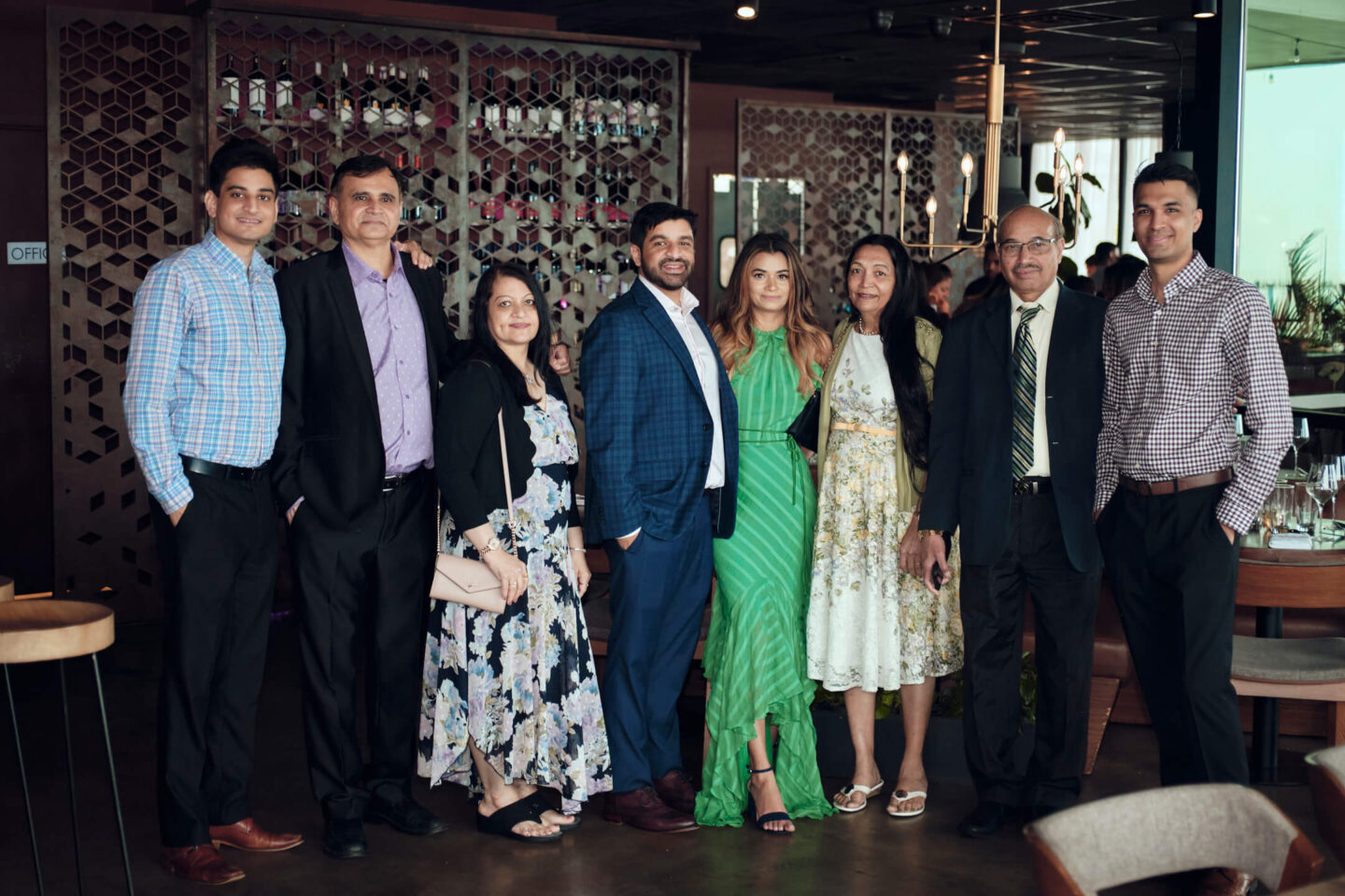 Megha & Merudh - Engagement Party Number 1 - Lokal Jersey City - Event Photography - Lifestyle Photography 