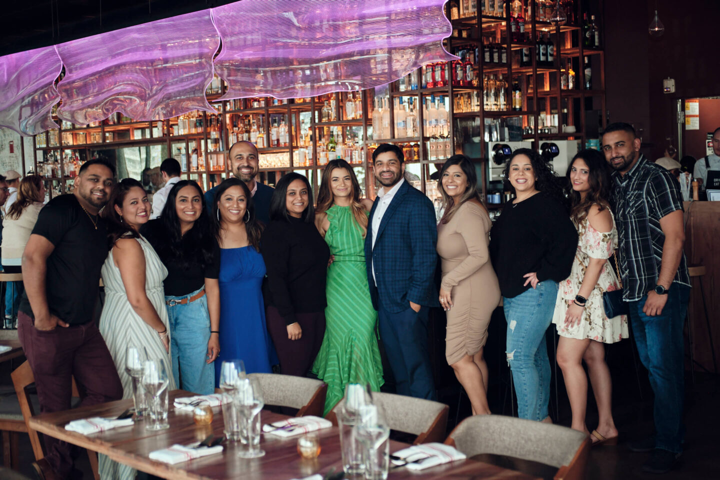 Megha & Merudh - Engagement Party Number 1 - Lokal Jersey City - Event Photography - Lifestyle Photography 