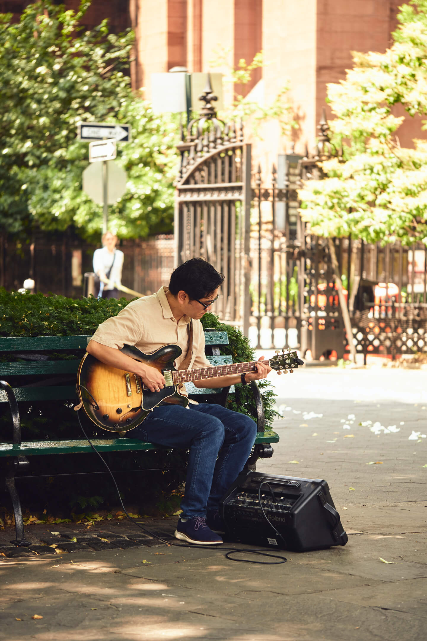 Peter & Simone - Surprise Proposal - Stuyvesant Square Park, NYC - Portrait Session - Couples Photography Session