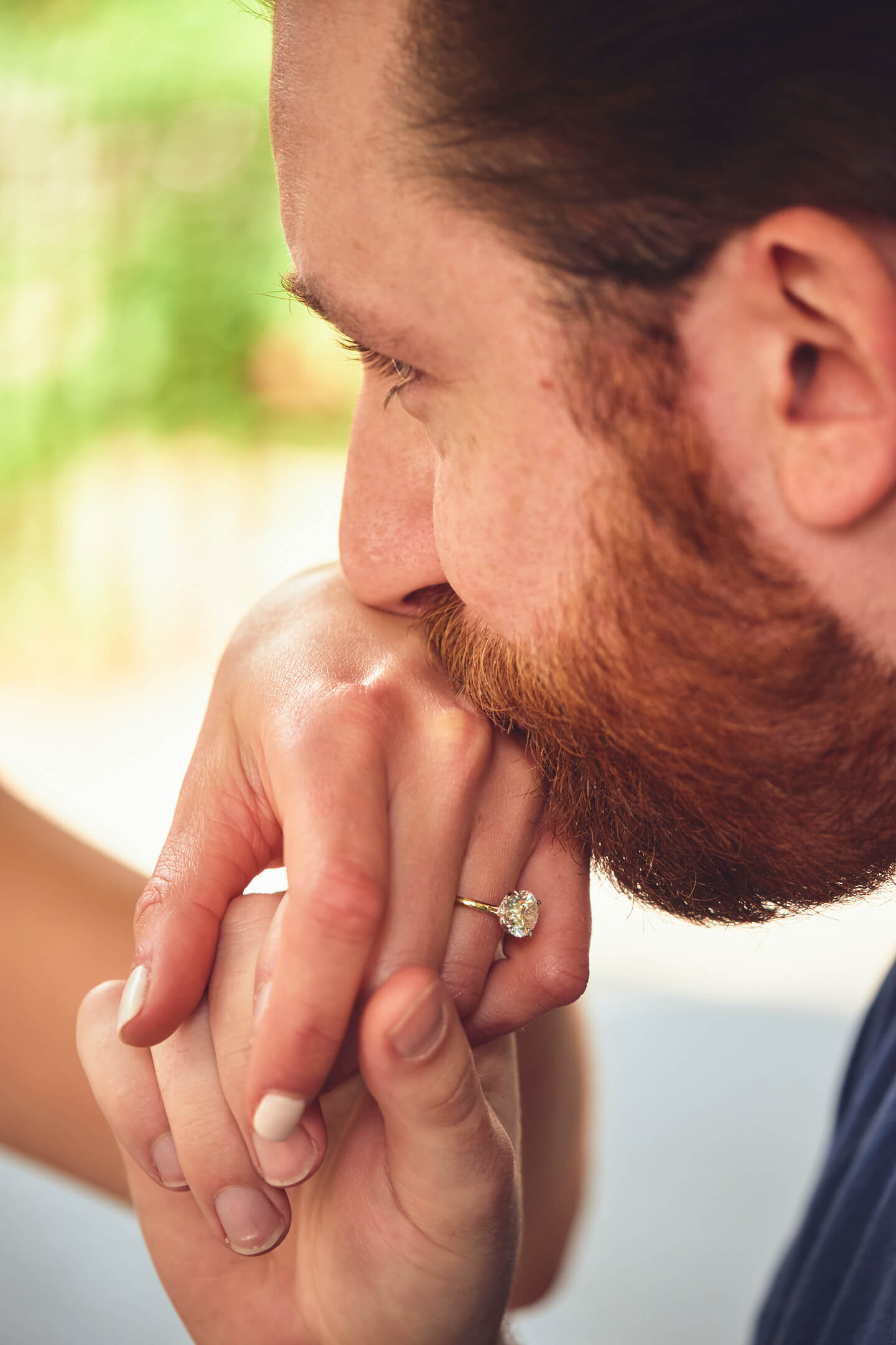 Peter & Simone - Surprise Proposal - Stuyvesant Square Park, NYC - Portrait Session - Couples Photography Session