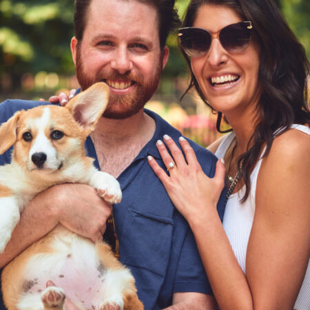 Peter & Simone - Surprise Proposal - Stuyvesant Square Park, NYC - Portrait Session - Couples Photography Session