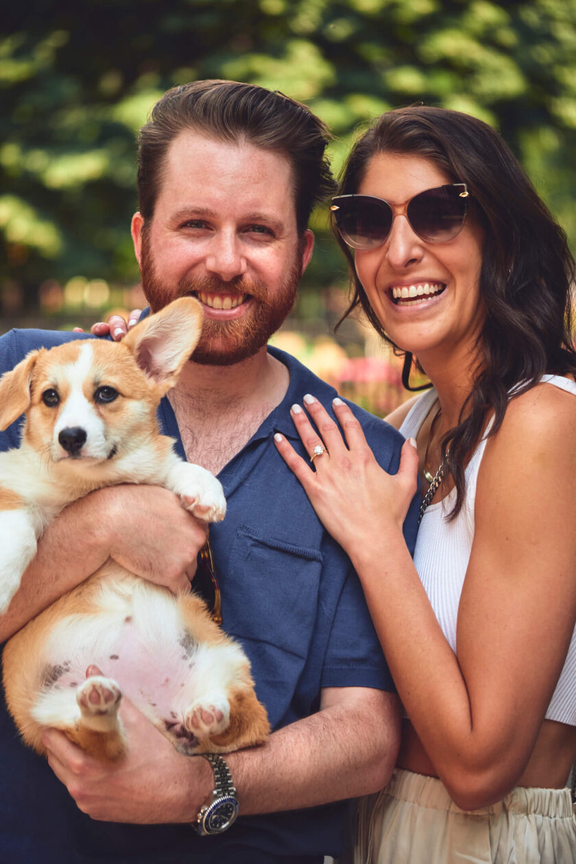 Peter & Simone - Surprise Proposal - Stuyvesant Square Park, NYC - Portrait Session - Couples Photography Session