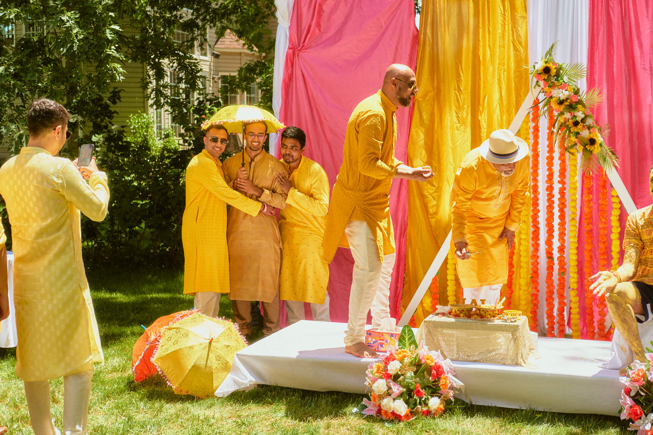 Rikhil - Haldi Ceremony - Old Bridge, NJ - Indian Pre-Wedding Ceremony Photography - Haldi Ceremony - Event Photography