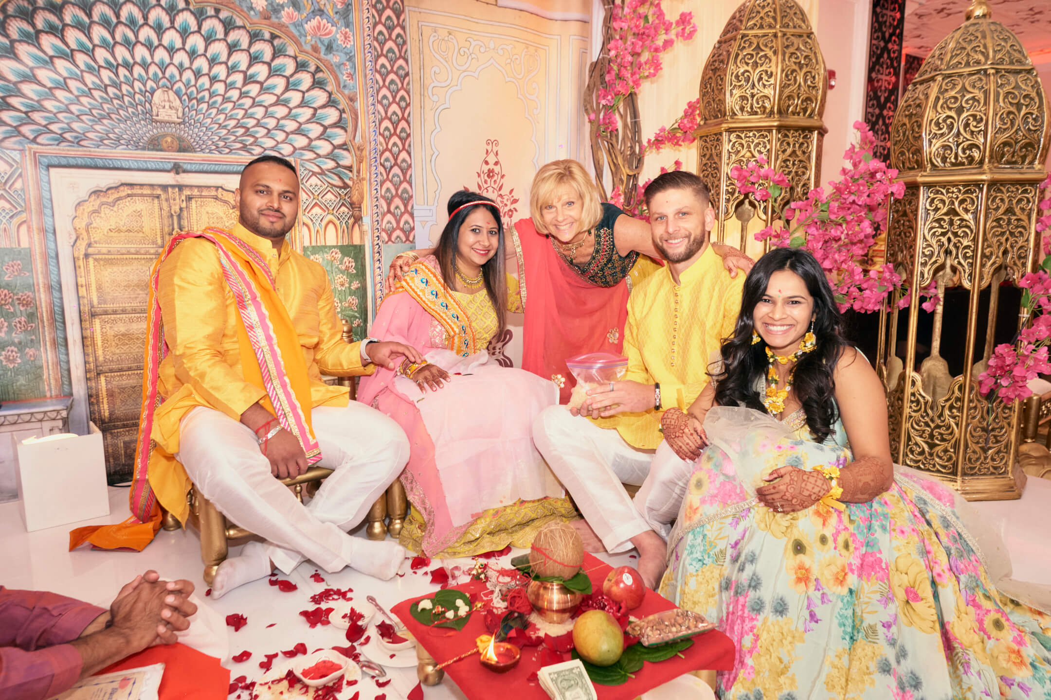 Ayushi & Dan - Haldi Ceremony - Event Photography - Indian Pre-Wedding Celebrations - Turmeric Day