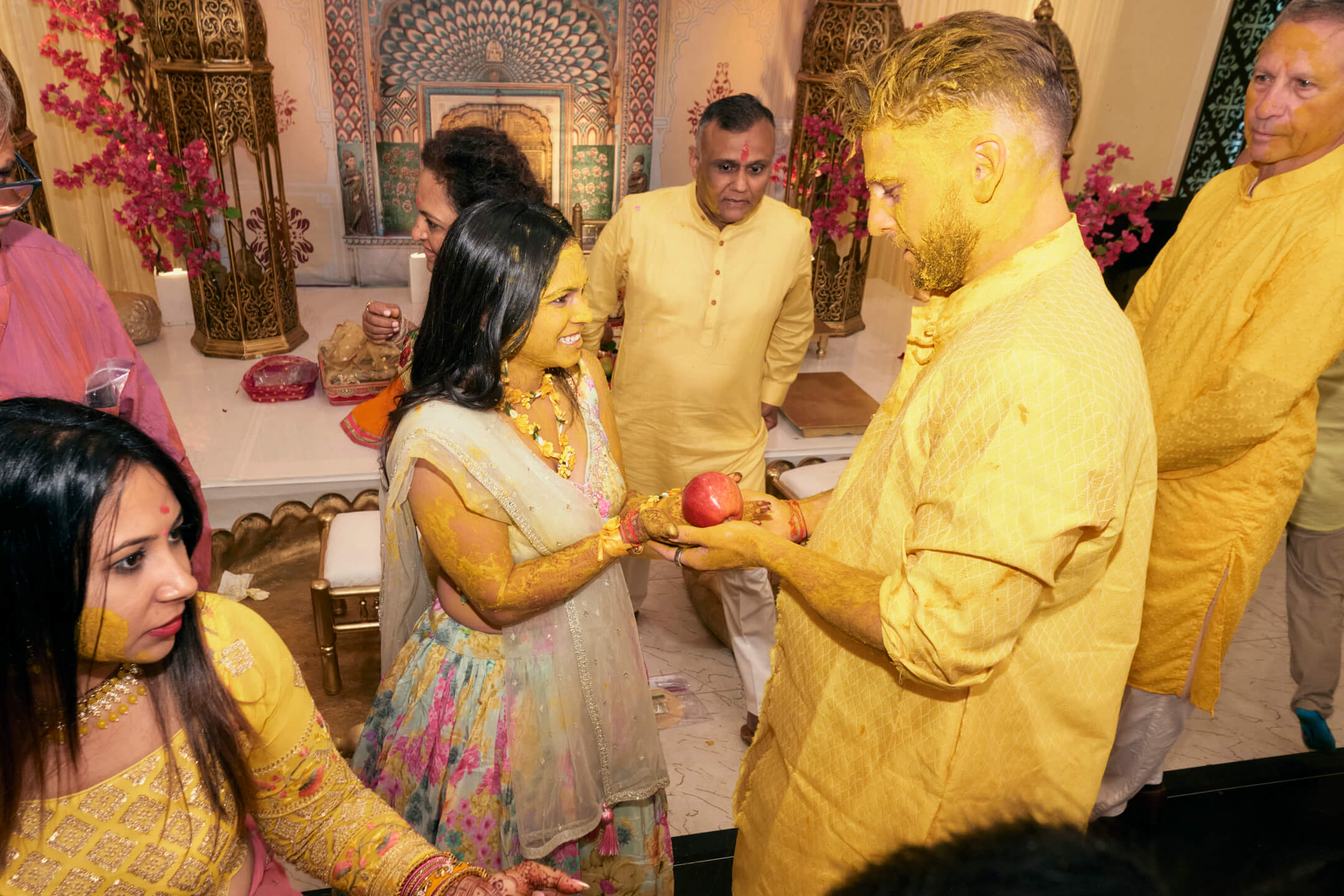 Ayushi & Dan - Haldi Ceremony - Event Photography - Indian Pre-Wedding Celebrations - Turmeric Day