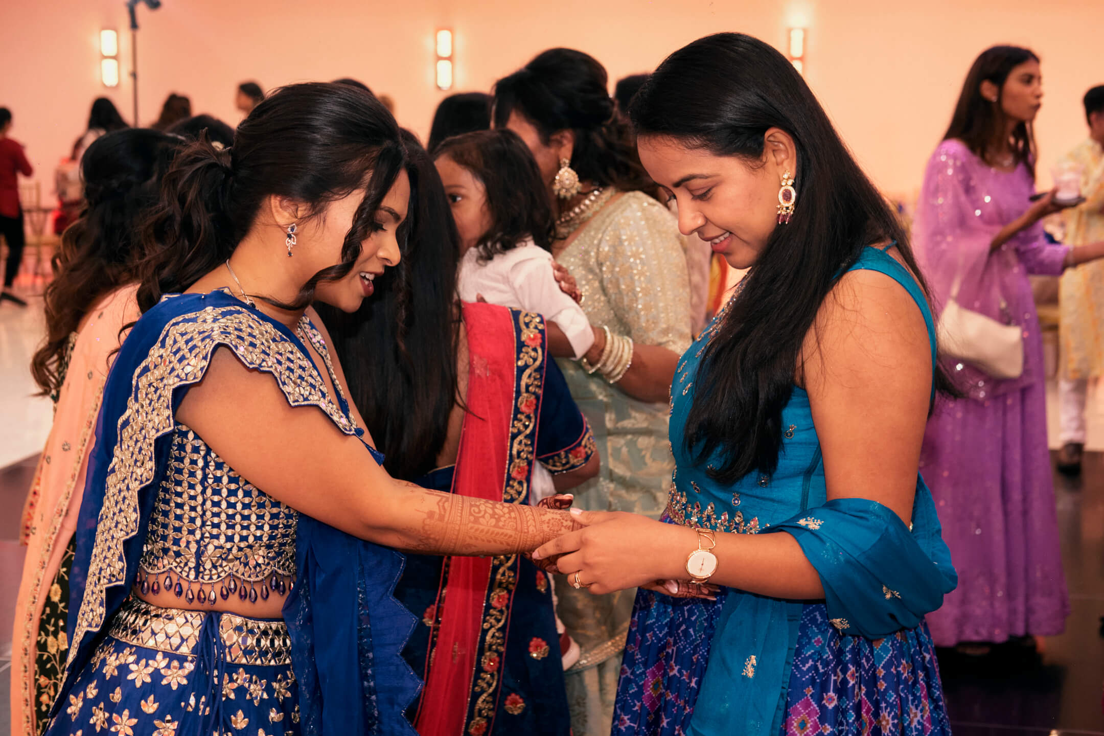 Ayushi & Dan - Mehndi and Sangeet Ceremony - Event Photography - Indian Pre-Wedding Celebrations - Henna Night