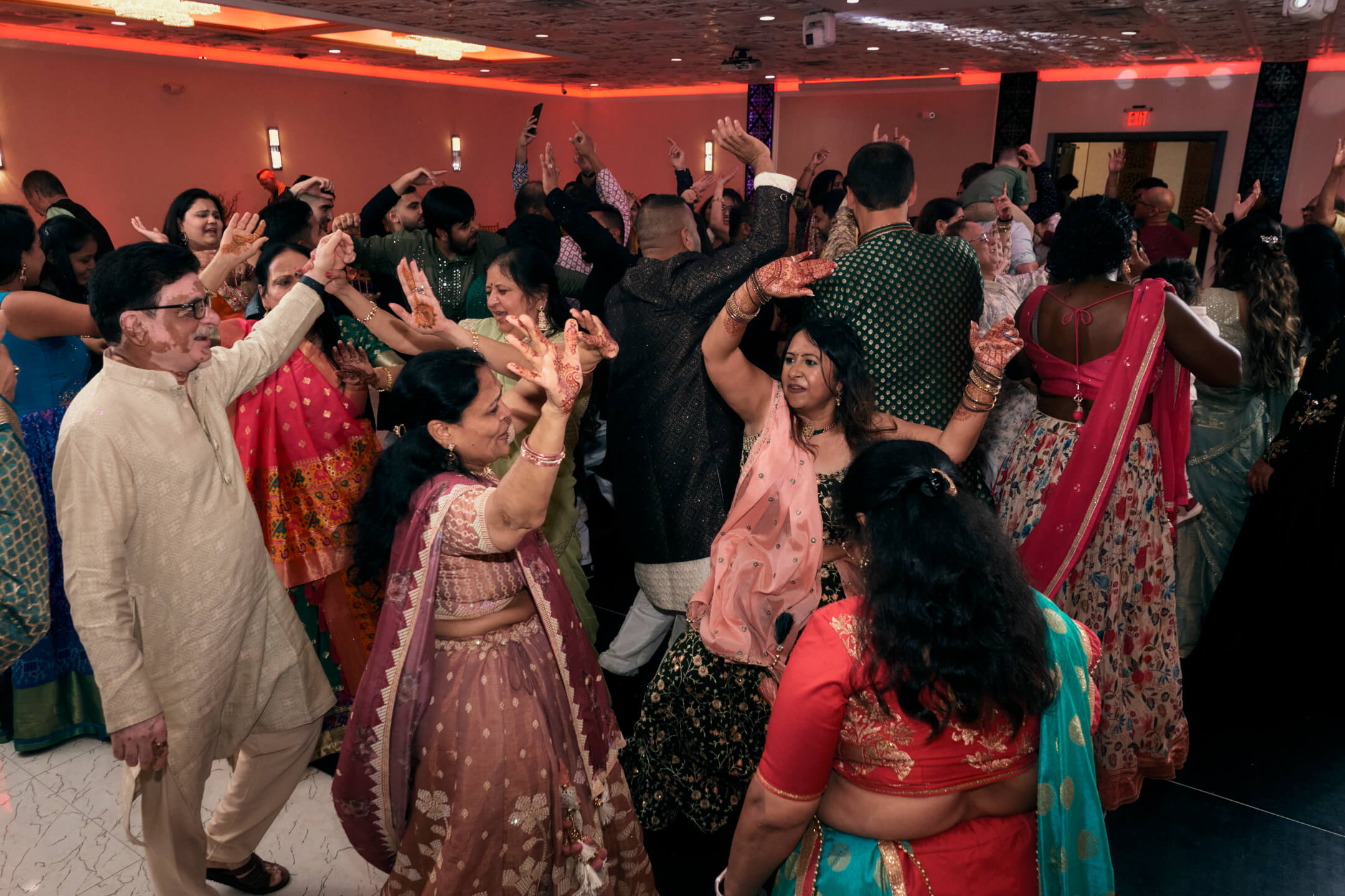 Ayushi & Dan - Mehndi and Sangeet Ceremony - Event Photography - Indian Pre-Wedding Celebrations - Henna Night 