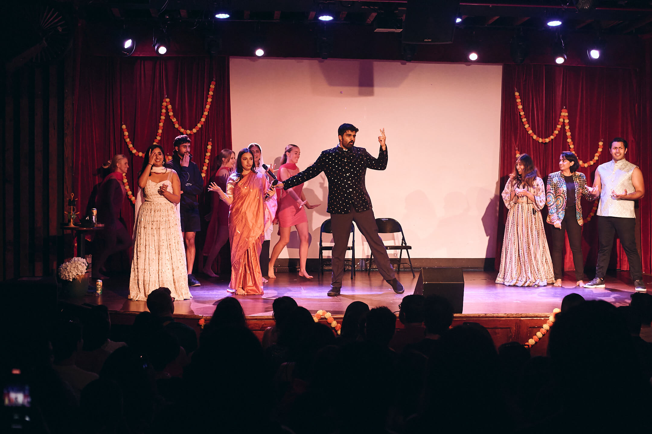 Lion Party Films - Drunk Bollywood Live: Kabhi Khushi Kabhi Gham - The Bell House, Brooklyn, New York - Event Photography - Indian Bollywood Movie Parody - Live Show Photography