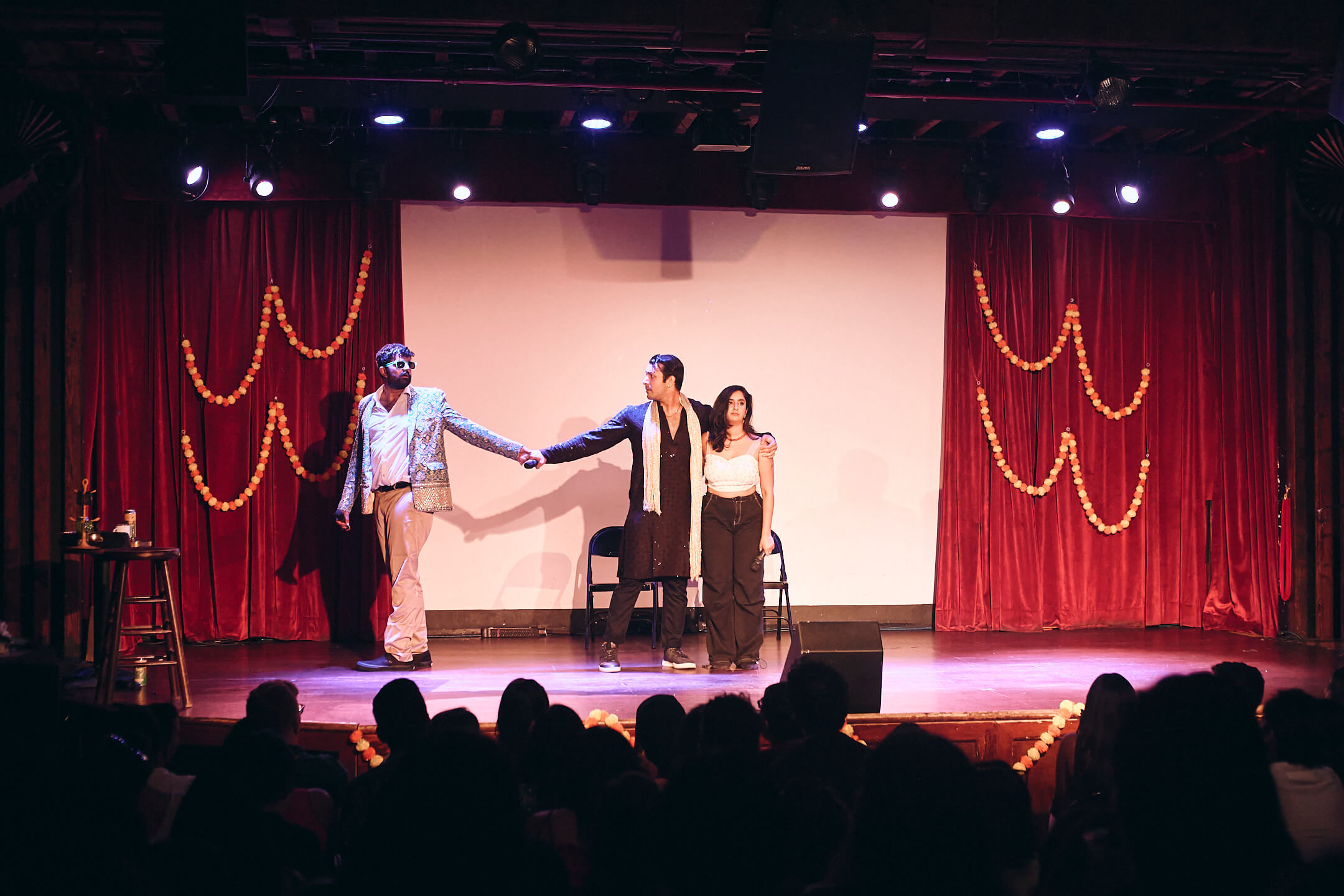 Lion Party Films - Drunk Bollywood Live: Kabhi Khushi Kabhi Gham - The Bell House, Brooklyn, New York - Event Photography - Indian Bollywood Movie Parody - Live Show Photography