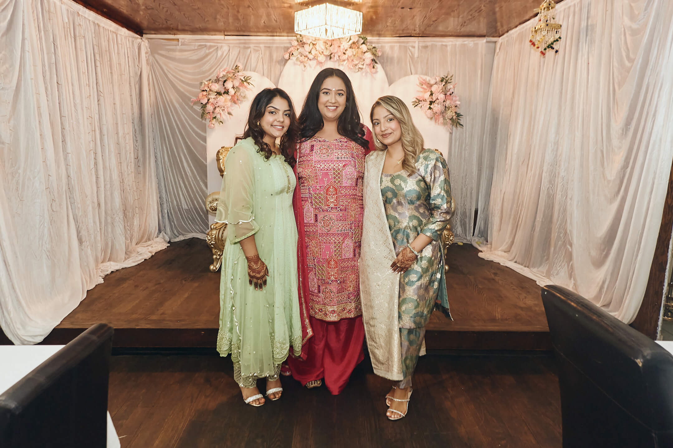 Simran & Harkirat - Rokha Ceremony - Shahi Catering, Bellerose NY - Event Photography - Pre-Wedding Indian Family Engagement Lunch - Ceremony Pary