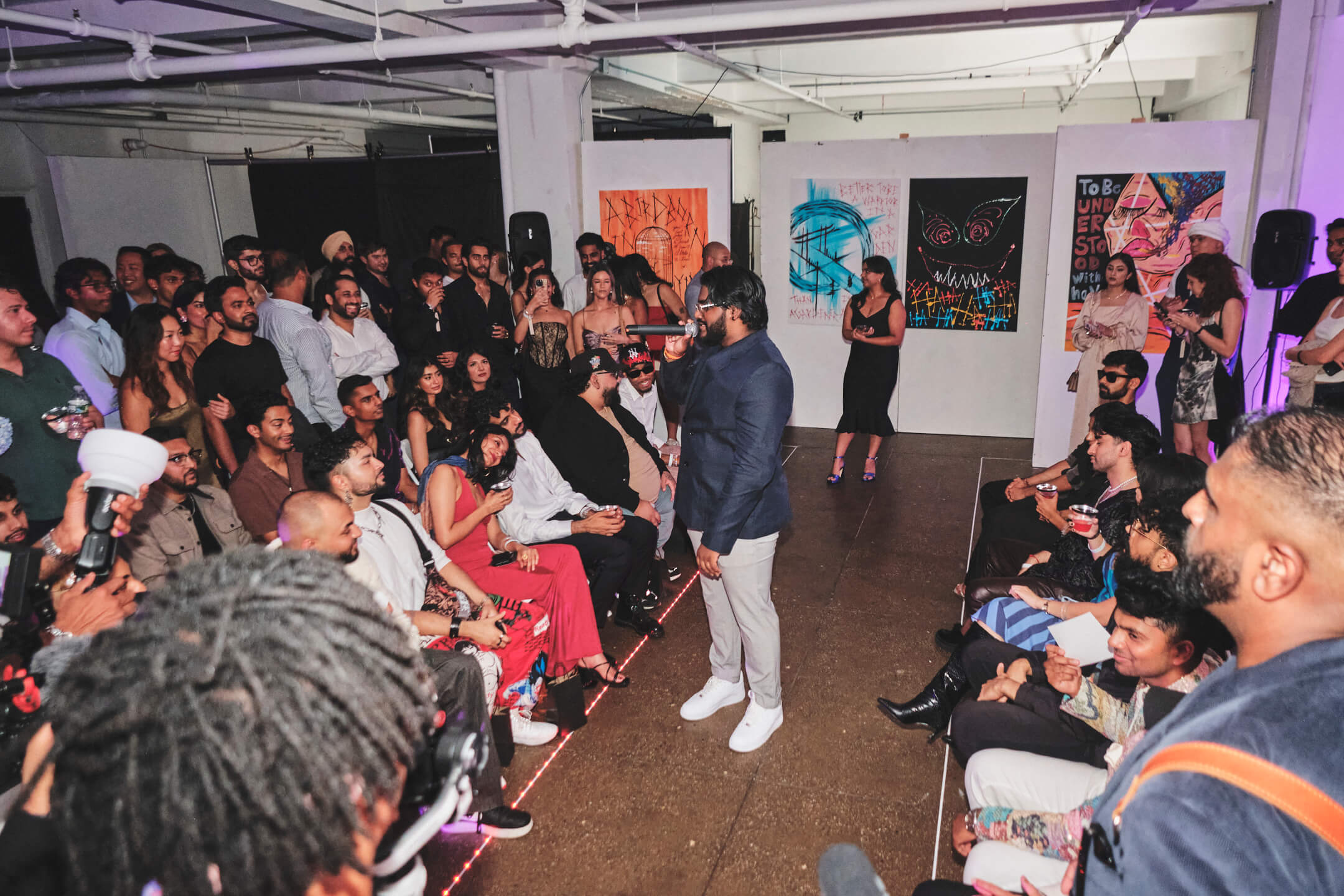 Arrambam & Vy Present: Intelligentsia - The Experience - Art Gallery -Fashion Runway - Live Music - Event Photography - Networking Event - Manhattan New York, Tamil Event Community