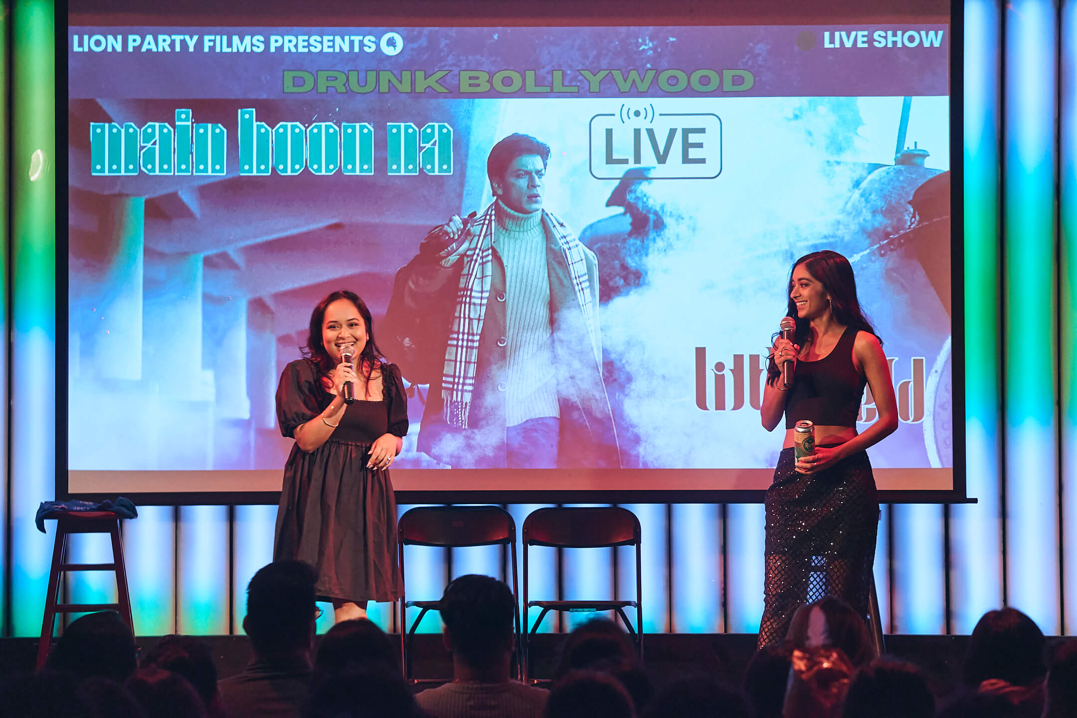 Drunk Bollywood Live: Main Hoon Na - Little Field NYC - Night 2 - Event Photography - Lifestyle Photography - Bollywood Movie Play - Live Performance - Brooklyn, New York