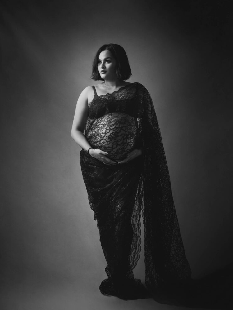 Riddhi - Maternity Session - Creative Maternity Photography - Studio Portrait Photography - NY/NJ Based Photographer