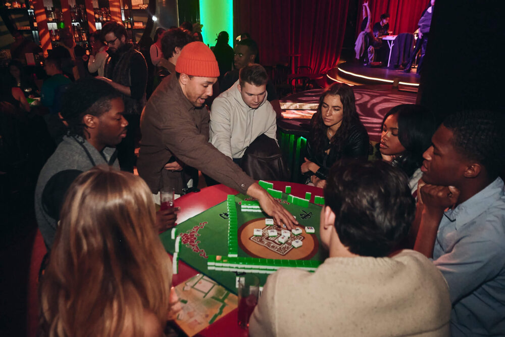 Keshia - EST Media - Mahjong Holiday Party - Event Photography - The Red Pavilion NYC - Brooklyn NY - Lifestyle Photography - Nightlife Photography