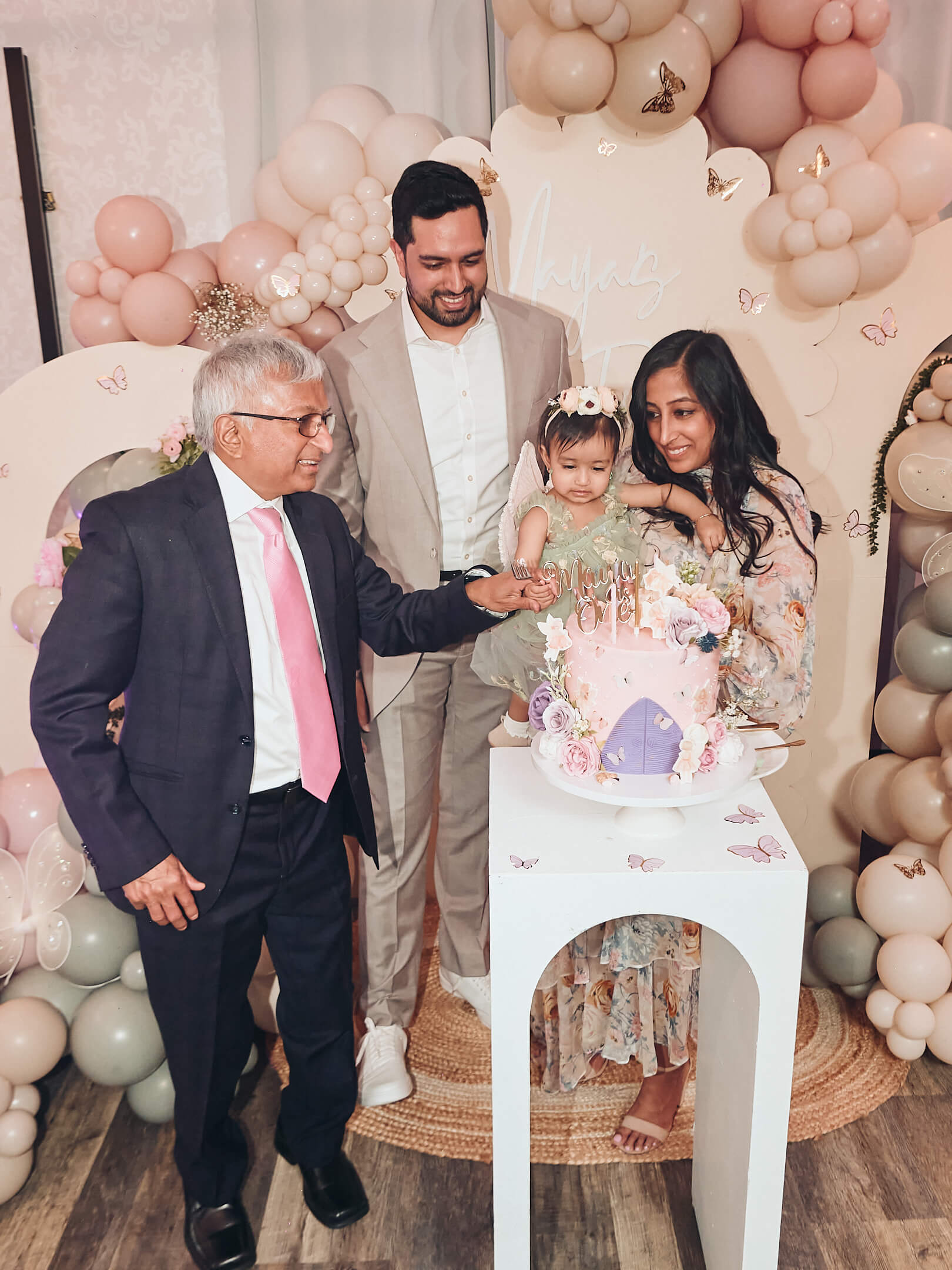 Maya's 1st Birthday - Aarzu Modern Indian Bistro - Monica & Roni - Event Photography - New Jersey Event Photographer - Birthday Theme Party - NJ Family Photographer