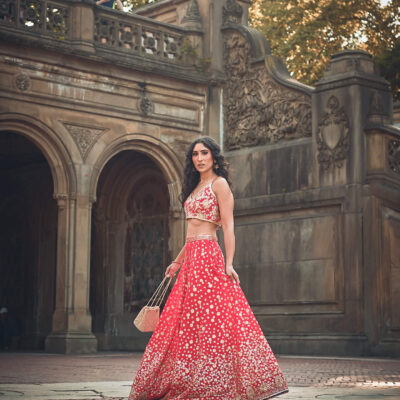 Navi - Indian Fashion - Central Park, NYC - Portrait Photography - Editorial Style Photography - Magazine Photoshoot