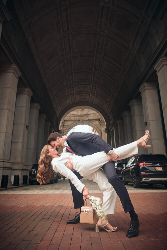 Monica & Alessio - NYC Courthouse Wedding - After Wedding Couple's Session - NYC Couples Photographer