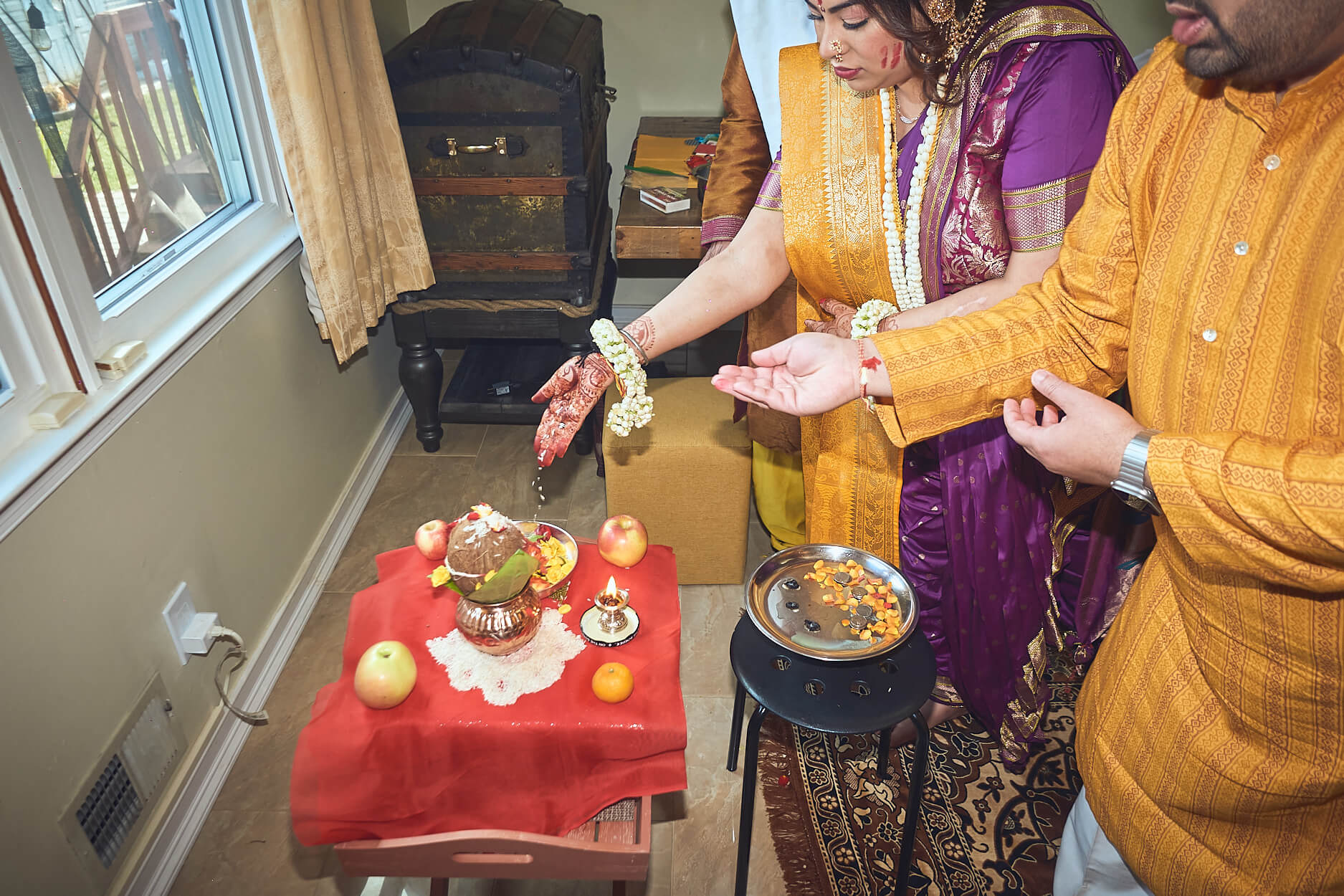 Mitali & Jalin - Baby Blessing Ceremony - Event Photography - Babyshower Photography - NY/NJ Photographer