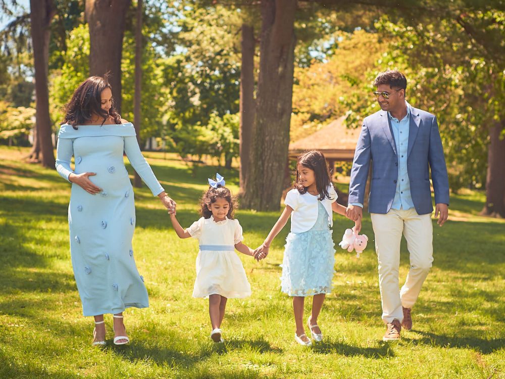Ayushi & Nakul - Maternity Shoot - Hecksher Park Long Island New York - Family Photoshoot